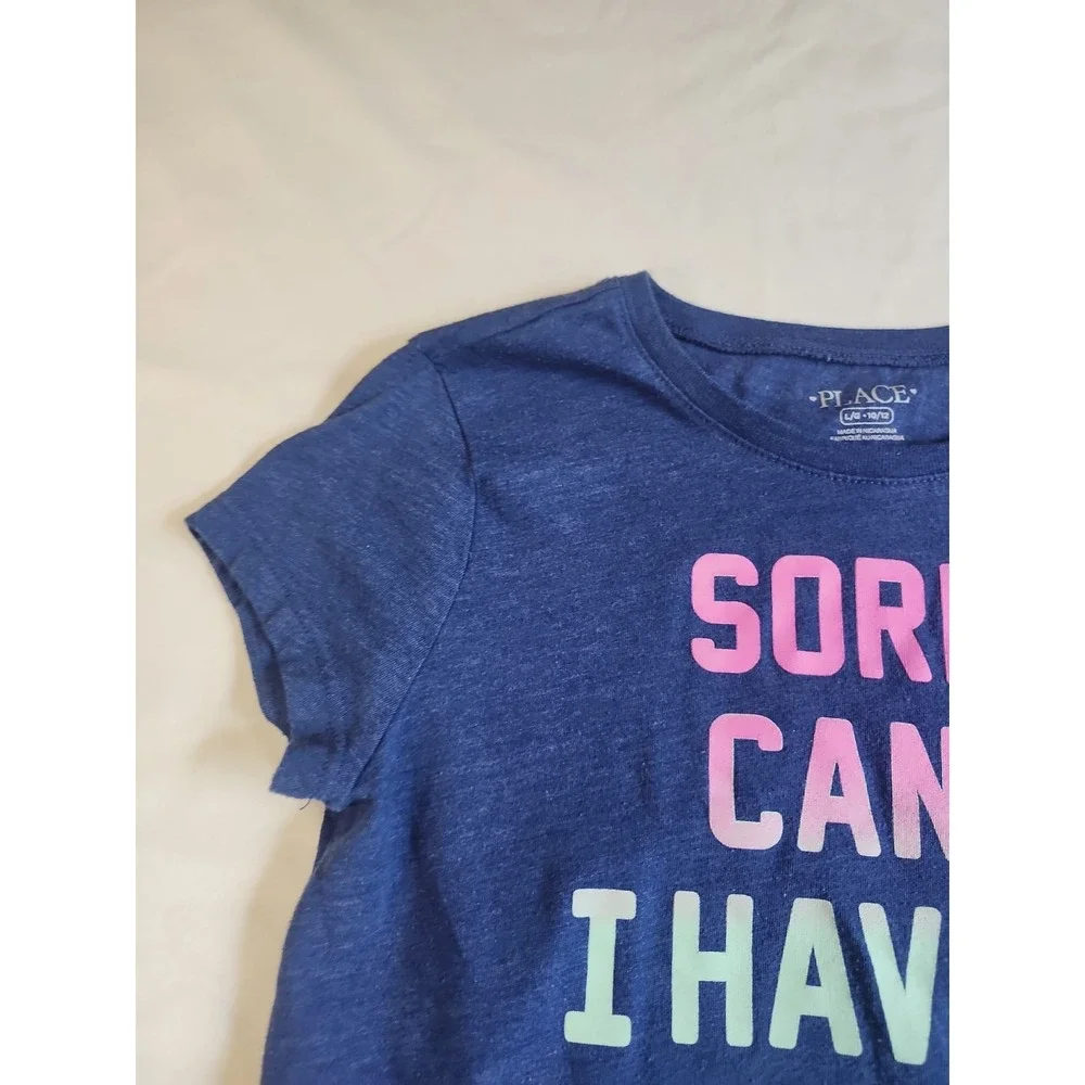 The Children's Place Girls Tshirt Unicorn Size Large 10/12